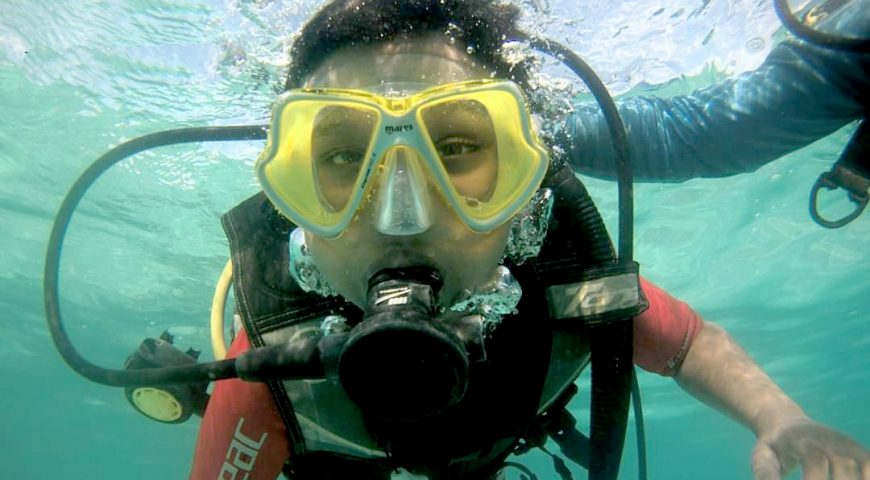 scuba diving